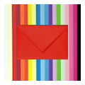 Gekleurde envelop 110 x 156 (A6)
