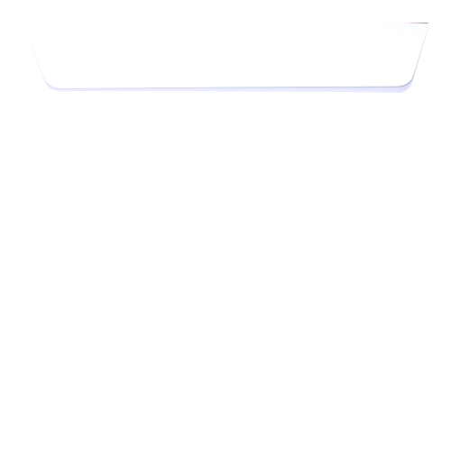 Witte vierkante envelop formaat x 190 mm