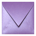 Vierkante envelop metallic / parelmoer paars-147